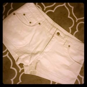 ✴FREE PEOPLE VEGAN LEATHER SHORTS
